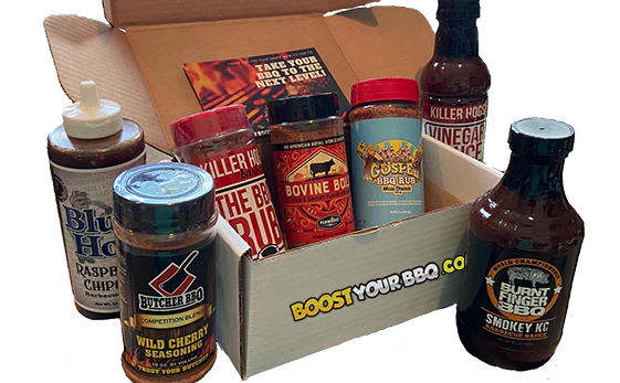 Boost Your BBQ box with rubs and sauce